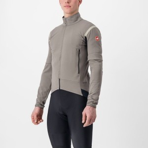 Giacche Castelli PERFETTO RoS 2 CONVERTIBLE Uomo Grigie Khaki Grigie | 61958MFEH