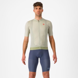 Pantaloncini Con Pettorina Castelli PREMIO Uomo Blu Grigie Blu | 13256JVHL