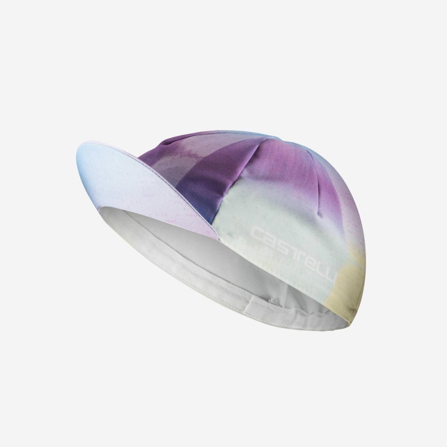 Cappellino Castelli R-A/D Uomo Colorate Viola | 25789GEUW