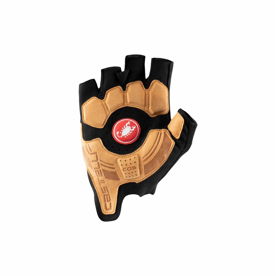 Guanti Castelli ROSSO CORSA PRO V Uomo Nere Marroni | 69751TCGN