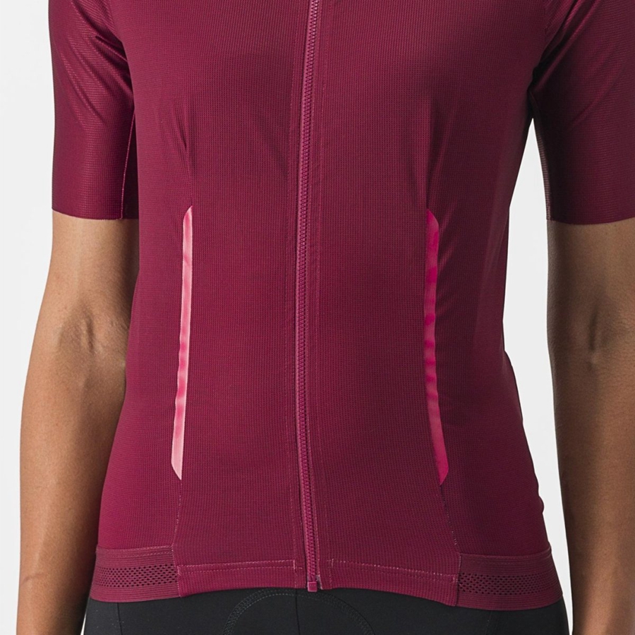 Maglia Castelli ENDURANCE W Donna Bordeaux | 07481HIXL