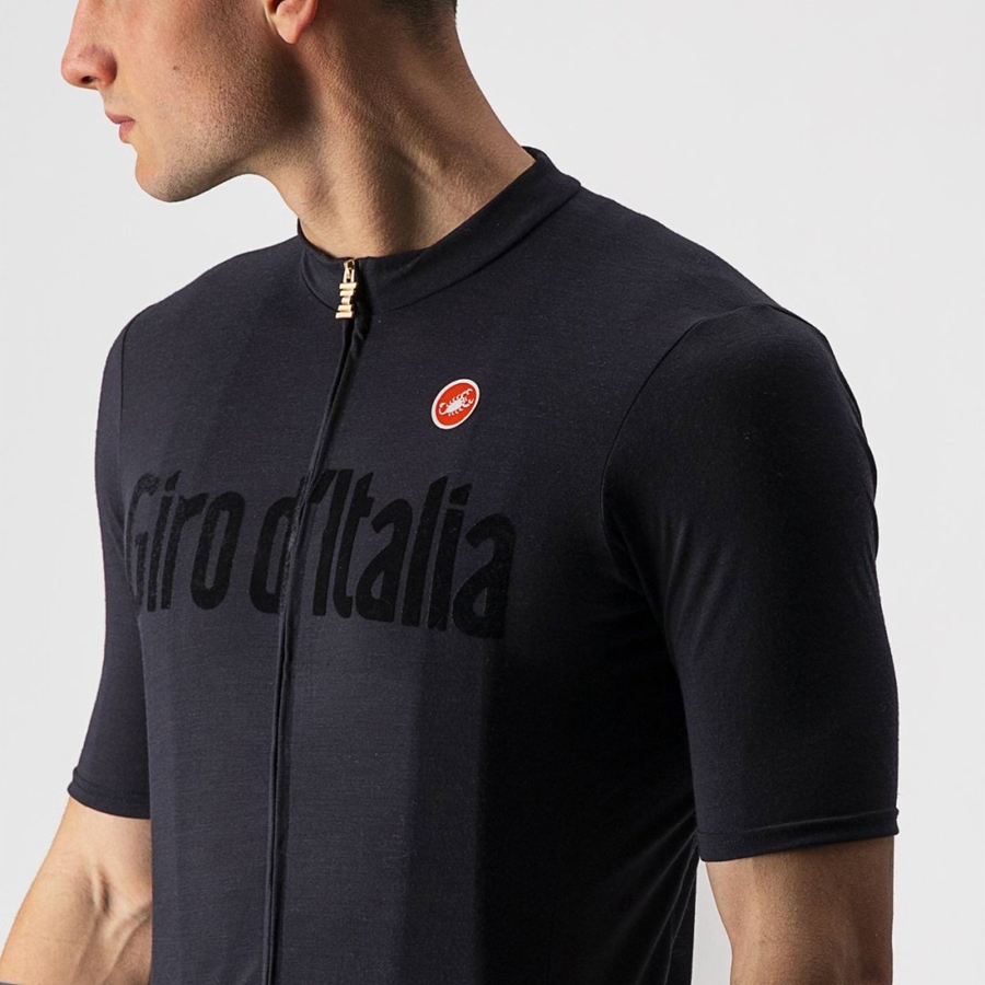 Maglia Castelli HERITAGE MAGLIA NERA Uomo Nere | 01426LPHS