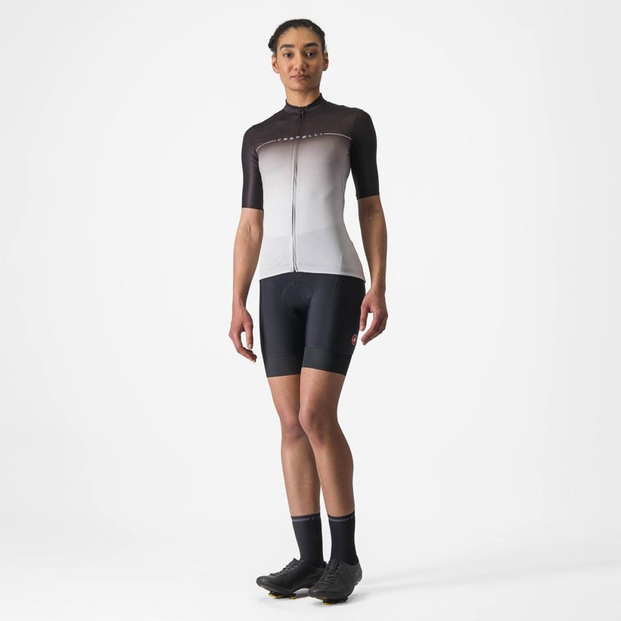 Maglia Castelli SALITA Donna Nere Argento Grigie Bianche | 30852LNZU