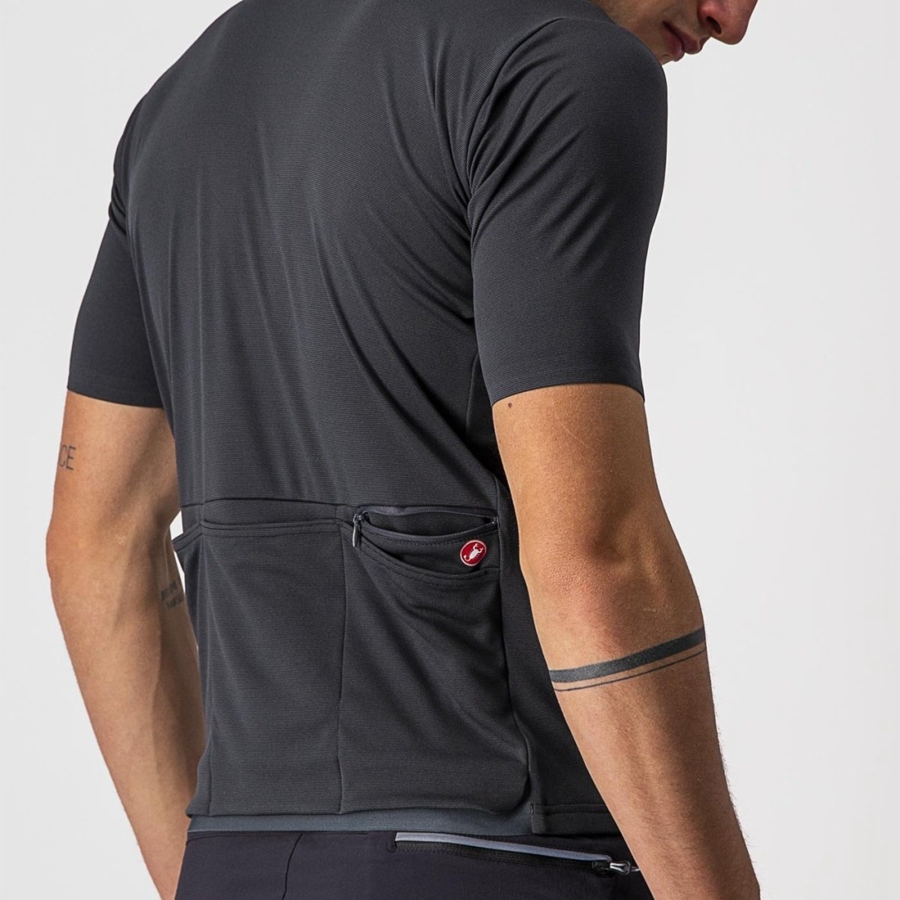 Maglia Castelli UNLIMITED ALLROAD Uomo Grigie Scuro | 45302WBPD