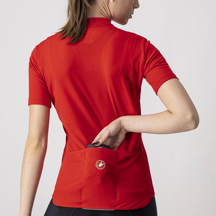 Protezione Castelli SQUADRA STRETCH W Donna Nere Grigie Scuro | 95432XCLE