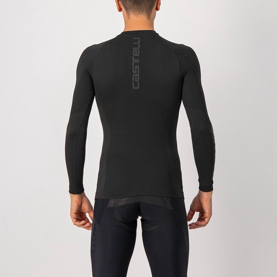 Strato Di Base Castelli CORE SEAMLESS Uomo Nere | 64029WUSC