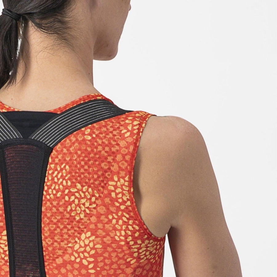 Strato Di Base Castelli PRO MESH 4 W SLEEVELESS Donna Arancioni | 87543KCGP