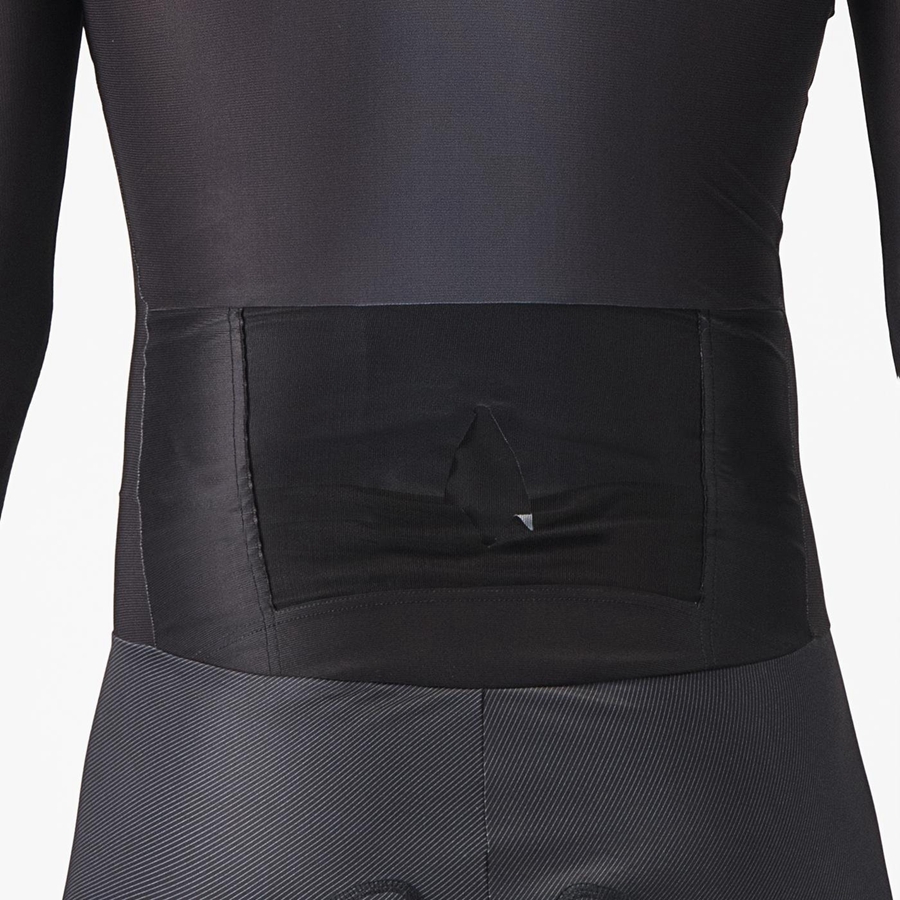 Tuta Da Corsa Castelli BODY PAINT 4.X Uomo Nere | 40371OEJG
