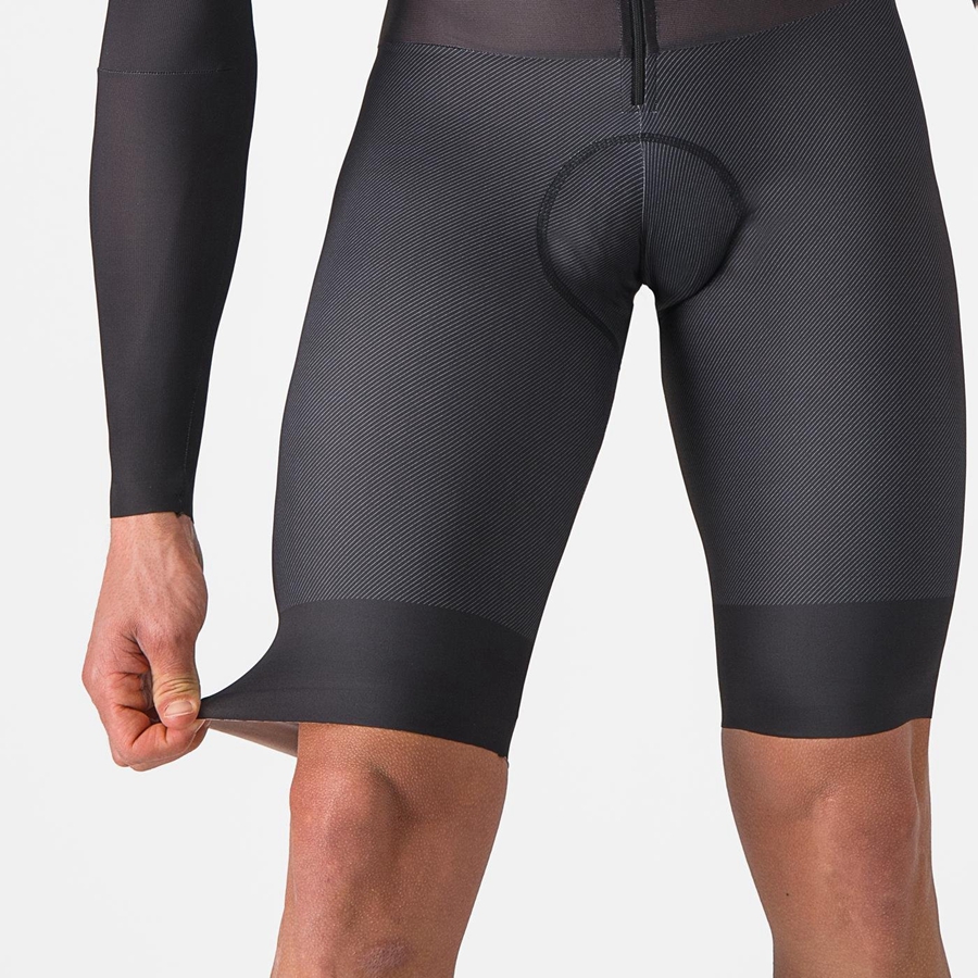 Tuta Da Corsa Castelli BODY PAINT 4.X Uomo Nere | 40371OEJG