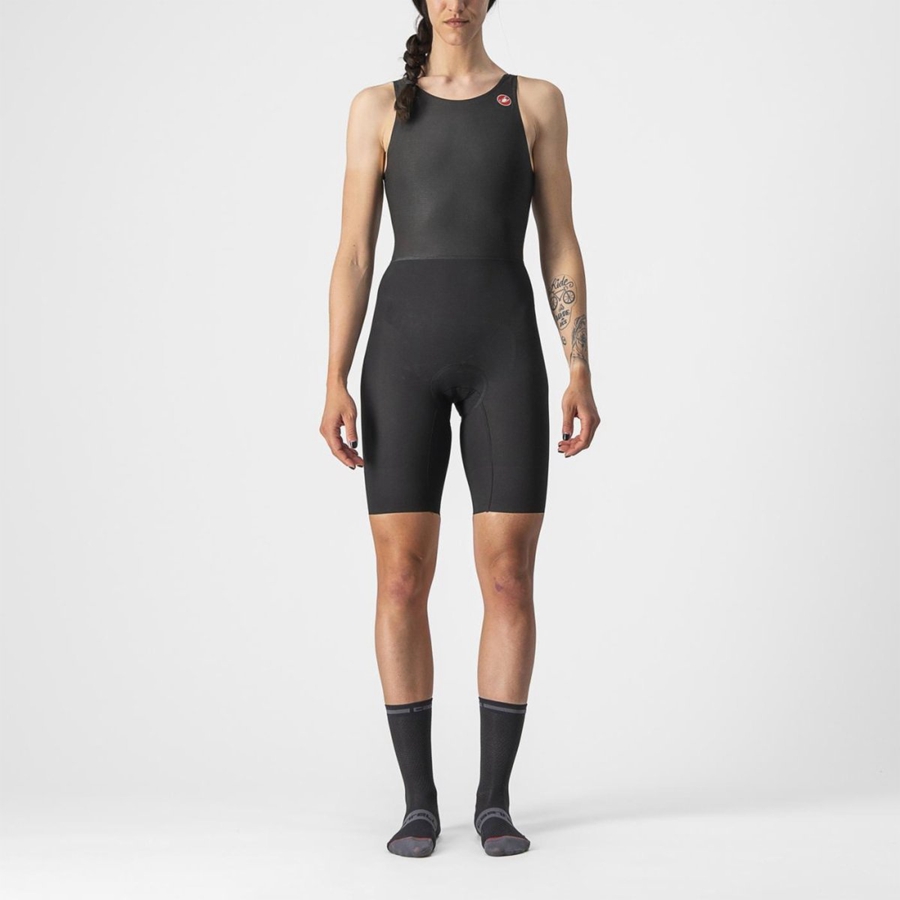 Tuta Da Corsa Castelli ELITE W Donna Nere | 54238NFIE