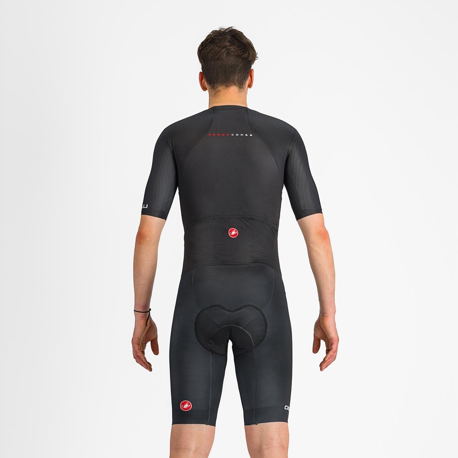 Tuta Da Corsa Castelli SANREMO BTW Uomo Nere | 91058OZSQ