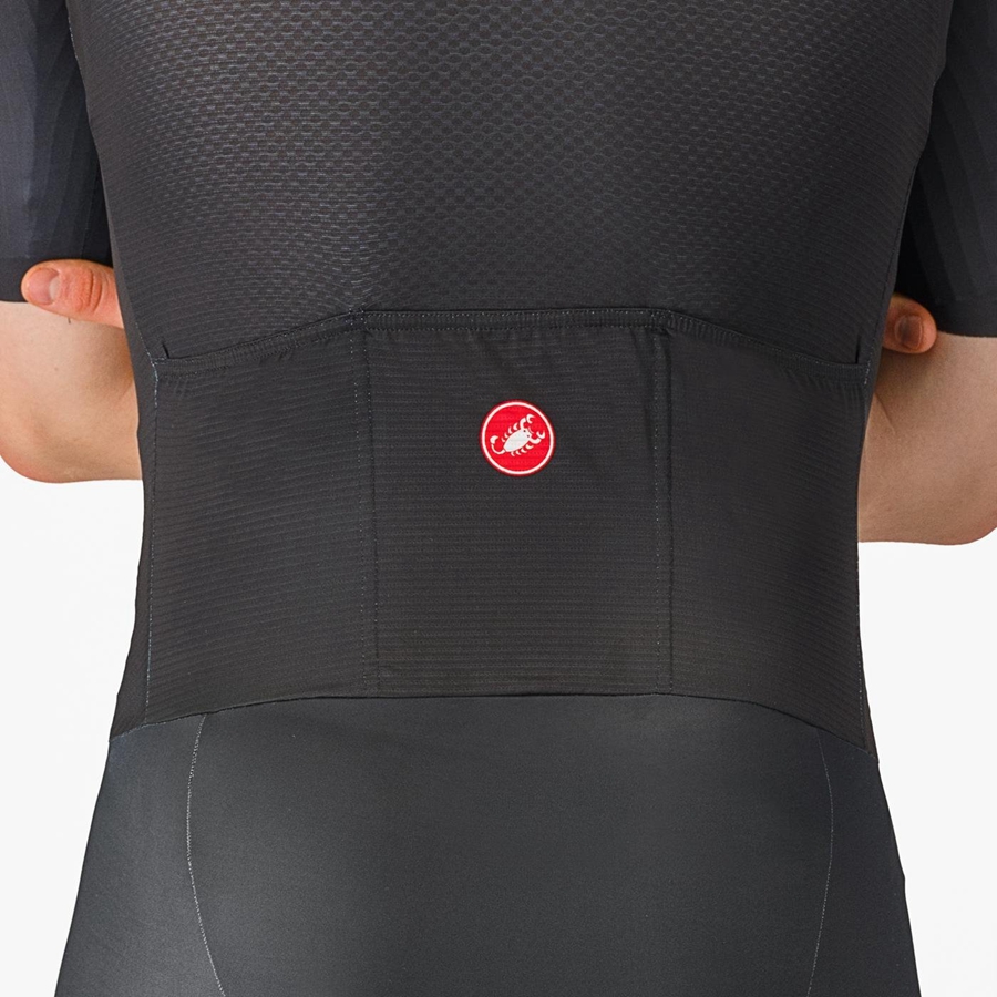 Tuta Da Corsa Castelli SANREMO BTW Uomo Nere | 91058OZSQ