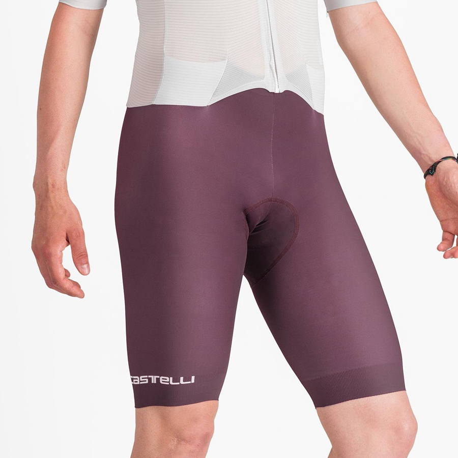 Tuta Da Corsa Castelli SANREMO BTW X2 Uomo Argento Grigie Bordeaux | 19260NSBG