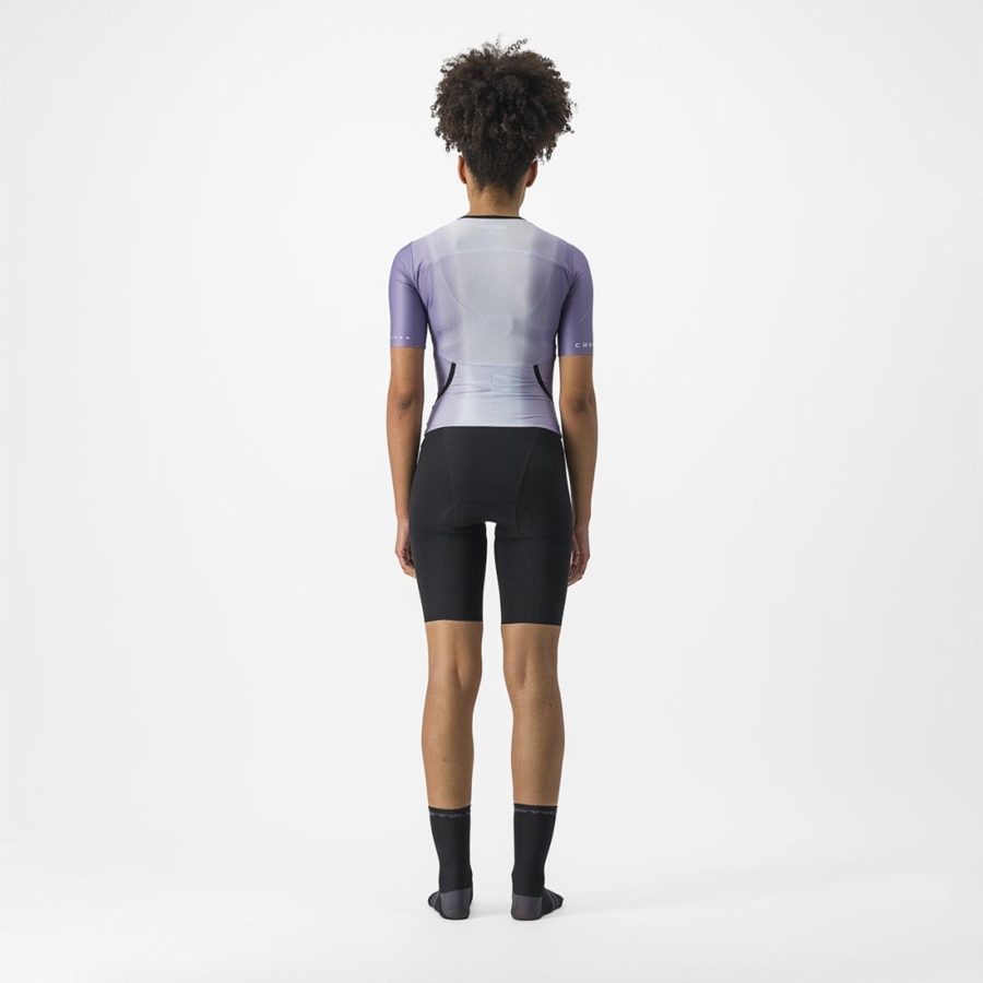 Tuta Da Corsa Castelli SANREMO ULTRA W Donna Viola Bianche | 24173YBVP